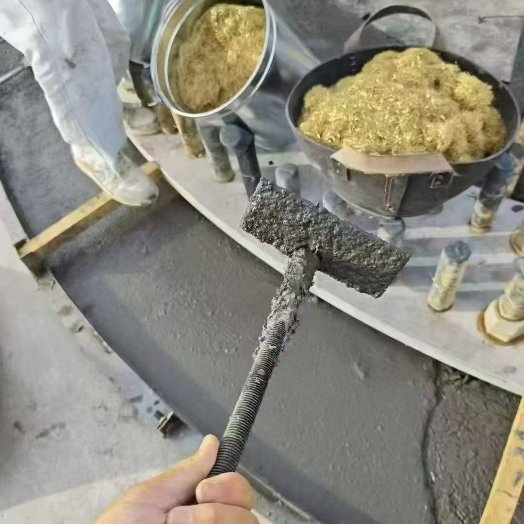 望江C120钢纤维高强无收灌浆料 轧机压缩机汽轮机发电机锻压设备底座灌浆材料